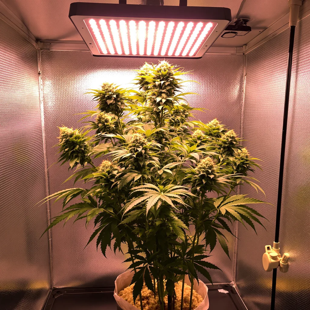 Plante de cannabis Sasquatch en floraison — 120-180 cm féminisée