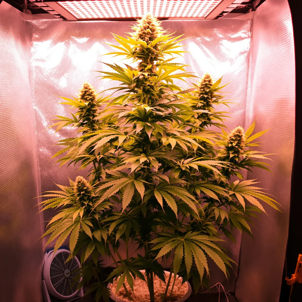 Plante de cannabis Schrom en floraison — 150-200 cm féminisée
