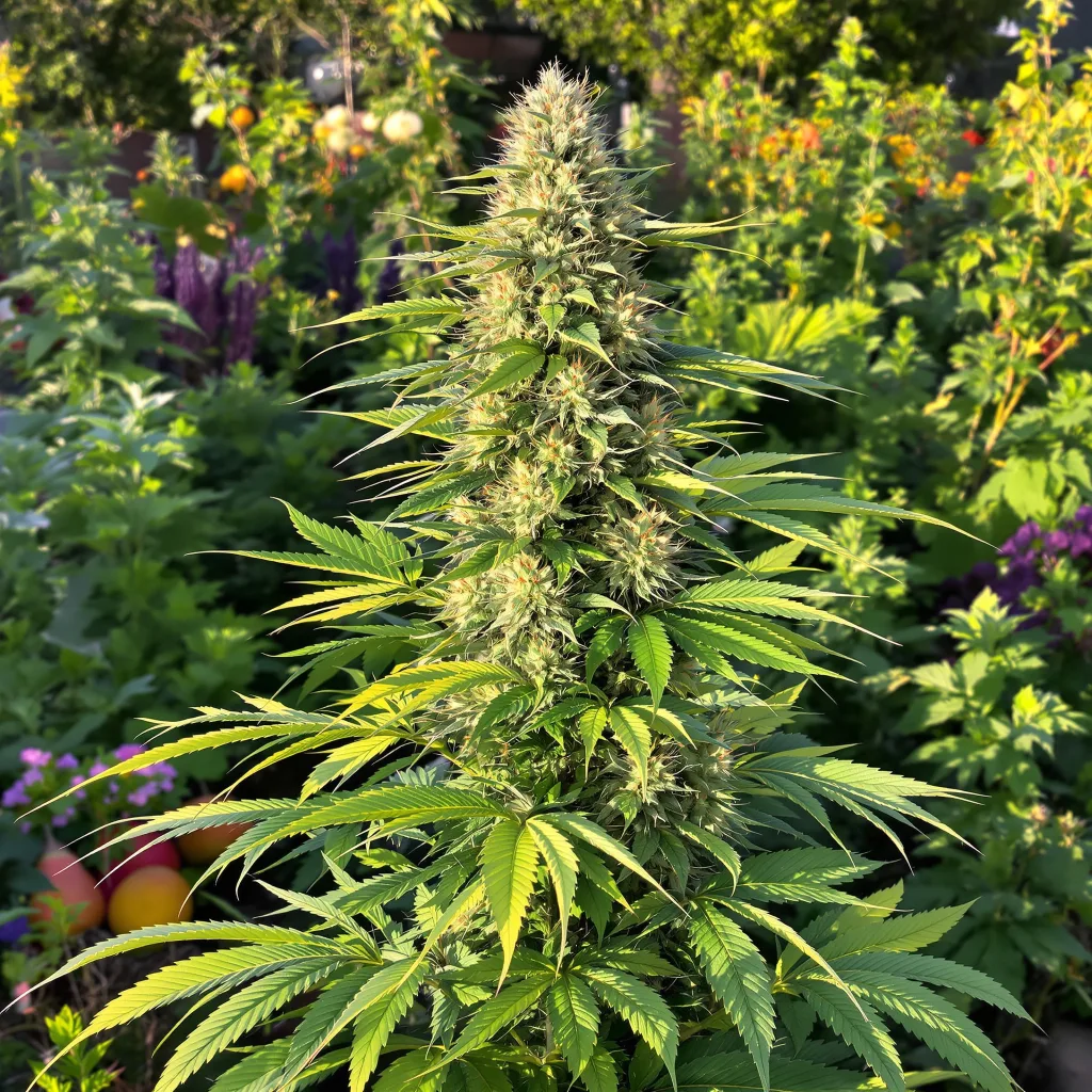 Scooby Snacks 60% indica / 40% sativa — fleur avec trichomes visibles