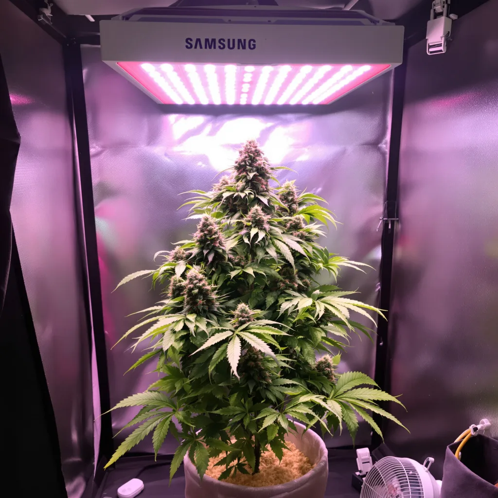Plante de cannabis Scott's OG en floraison — 90-130 cm féminisée