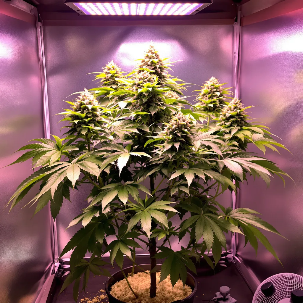 Plante de cannabis SFV OG en floraison — 90-130 cm féminisée