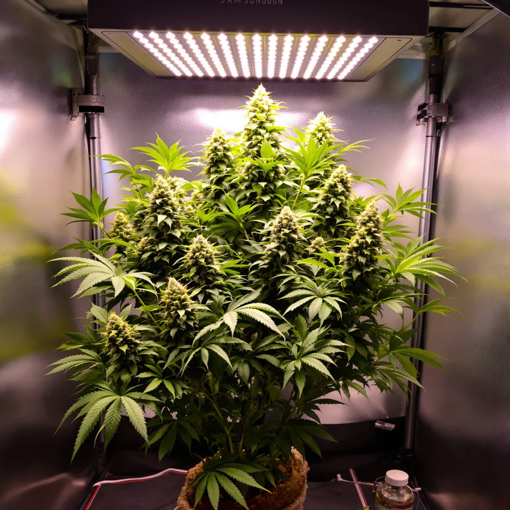 Plante de cannabis Sharksbreath en floraison — 90-130 cm féminisée