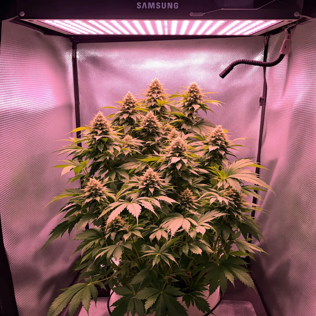 Plante de cannabis Shishkaberry en floraison — 90-130 cm féminisée