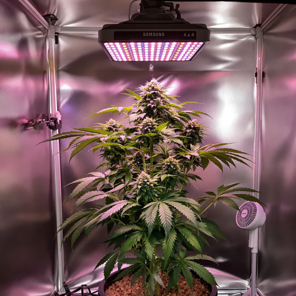 Plante de cannabis Shoreline en floraison — 60-100 cm autofloraison