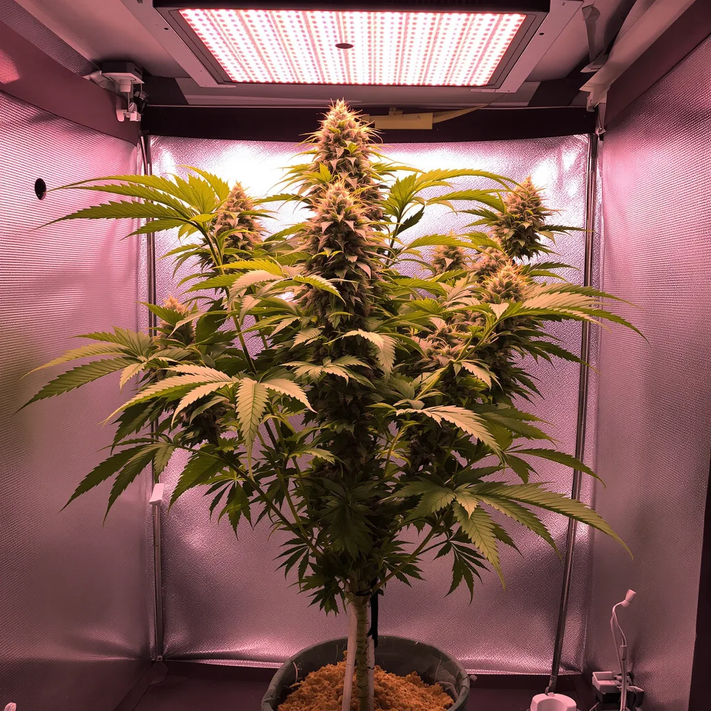 Plante de cannabis Shoreline en floraison — 90-130 cm féminisée