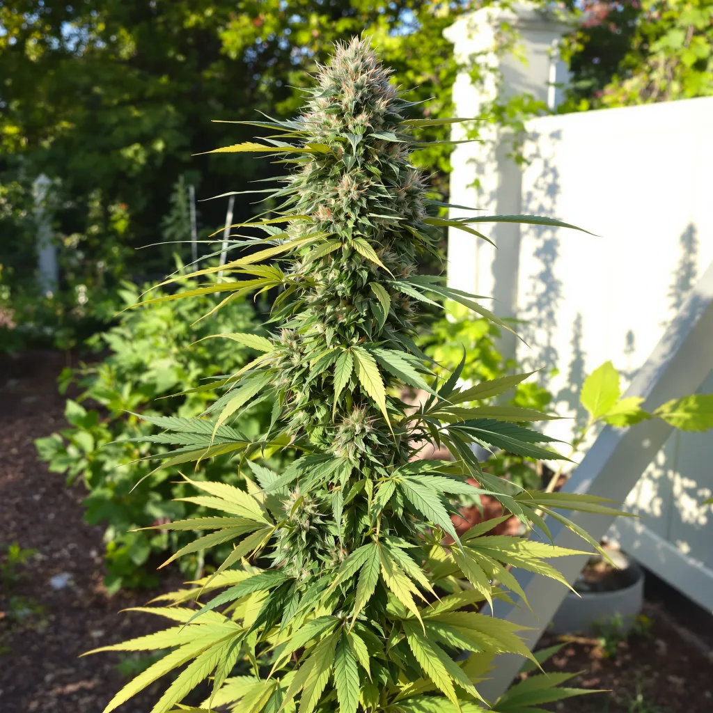 Sierra Mist 39% indica / 61% sativa — fleur avec trichomes visibles