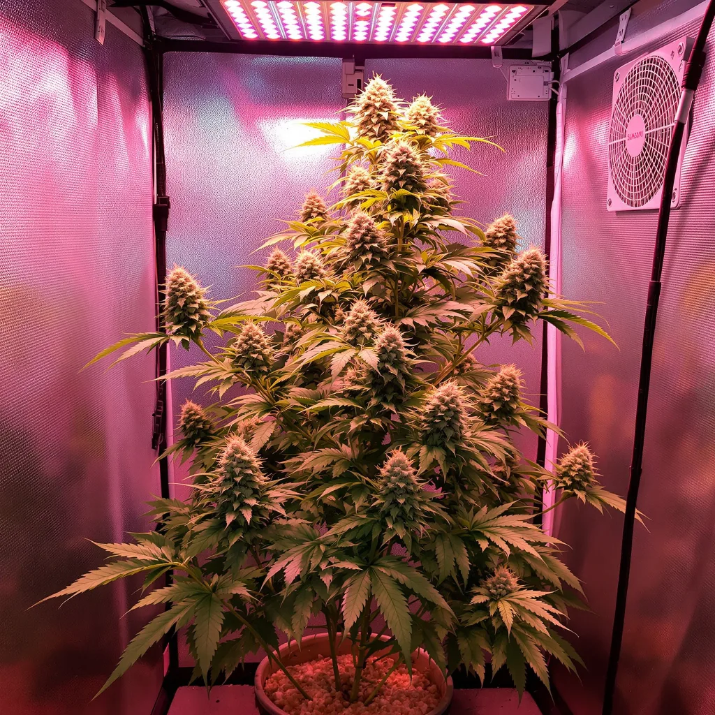 Plante de cannabis Sister Glue en floraison — 120-180 cm féminisée