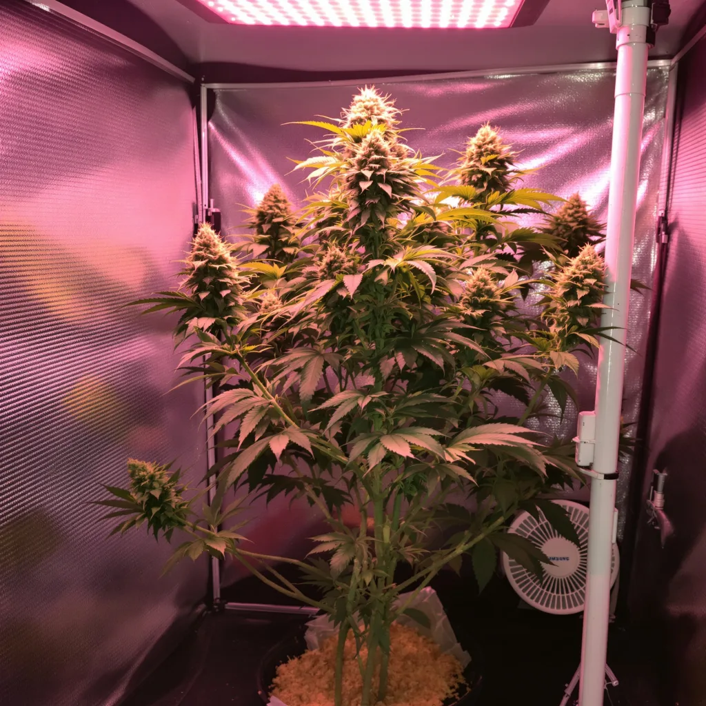 Plante de cannabis Six Shooter en floraison — 60-100 cm autofloraison