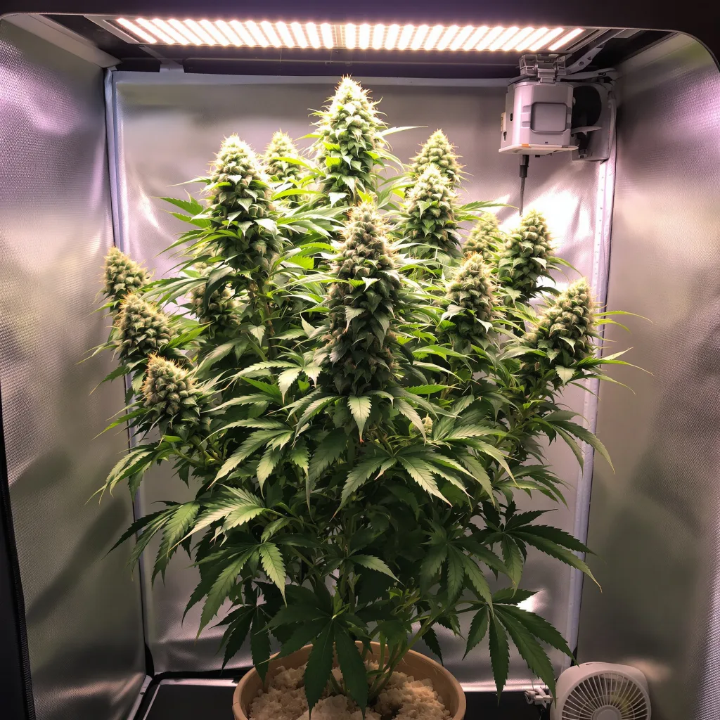 Plante de cannabis Six Shooter en floraison — 120-180 cm féminisée
