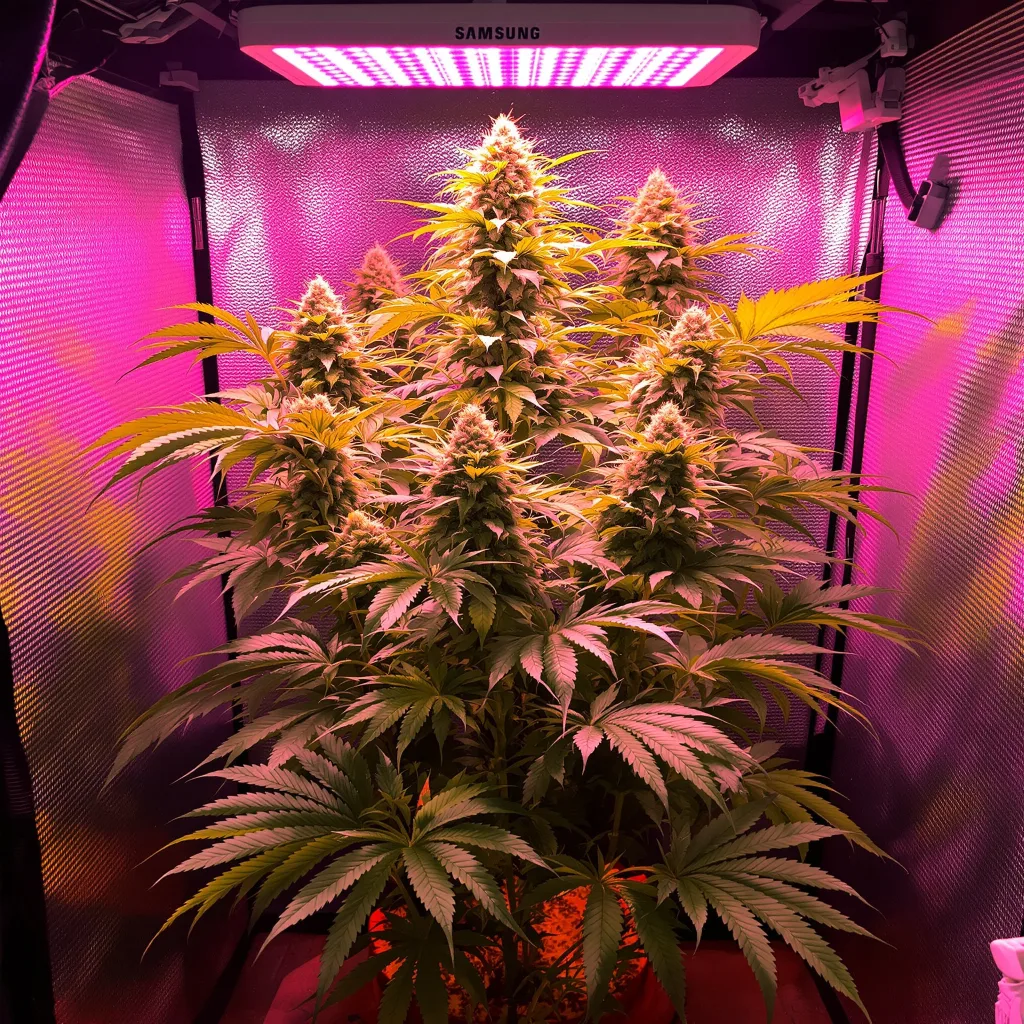 Plante de cannabis Skunk Diesel en floraison — 90-130 cm féminisée
