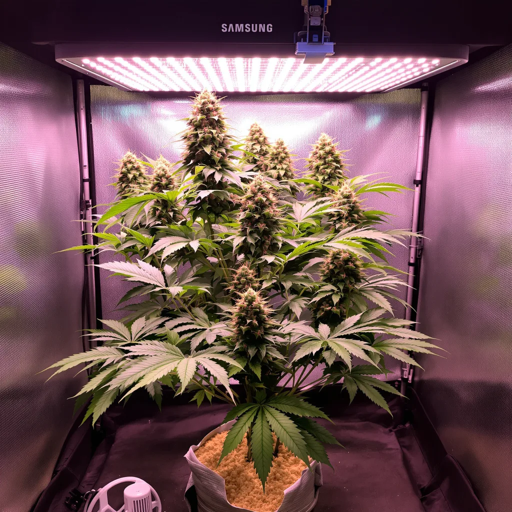 Plante de cannabis Skunk en floraison — 90-130 cm féminisée