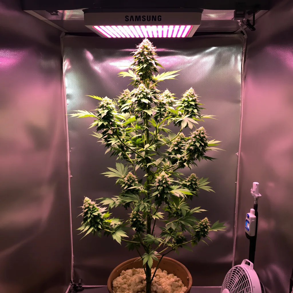 Plante de cannabis Skunk No. 1 en floraison — 120-180 cm féminisée