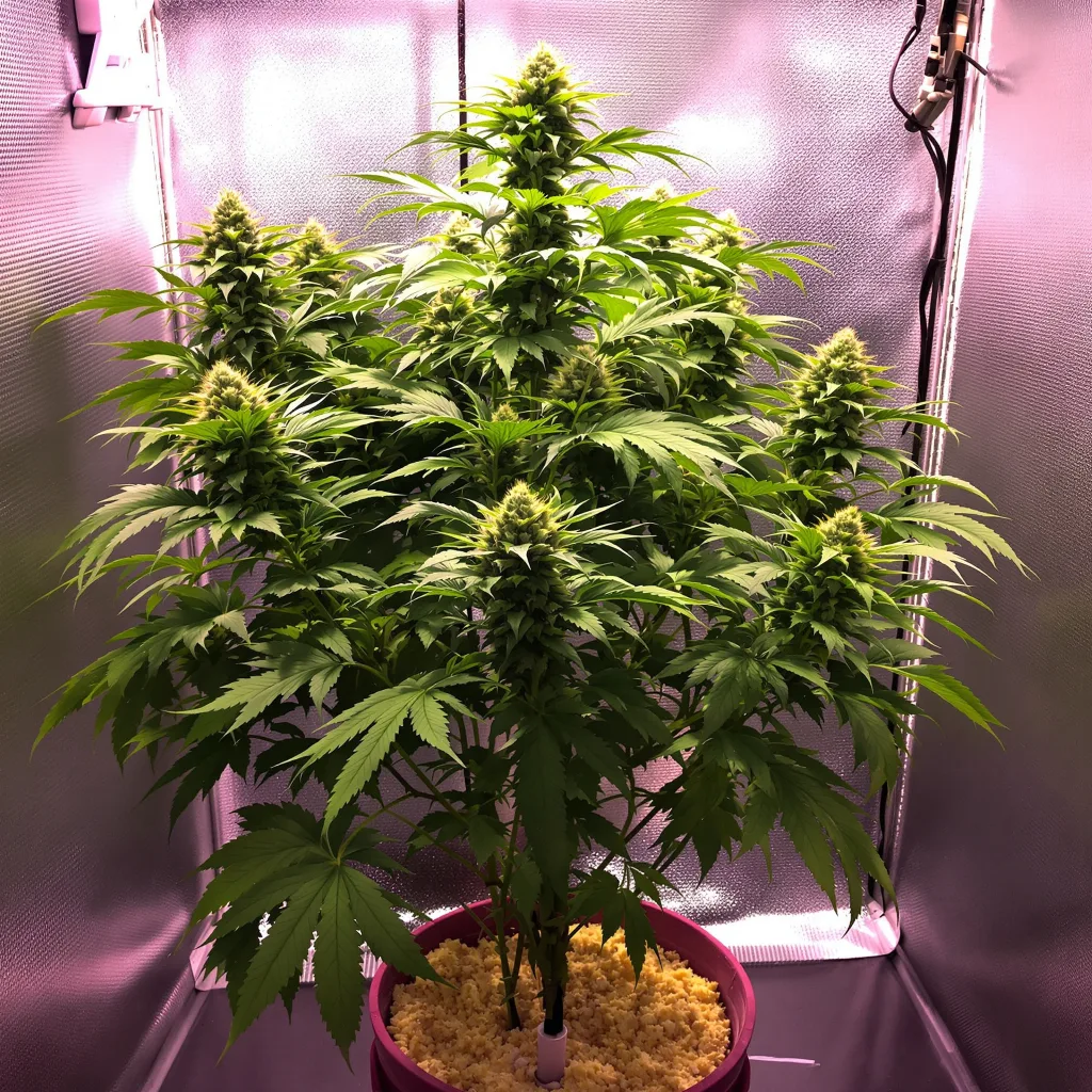 Plante de cannabis Skywalker Alien en floraison — 90-130 cm féminisée