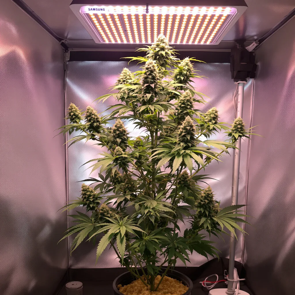 Plante de cannabis Smelliot en floraison — 120-180 cm féminisée