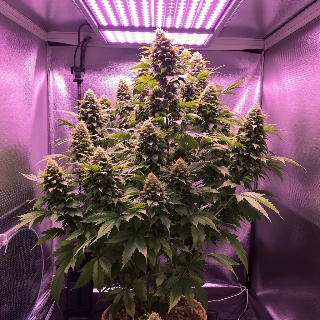 Plante de cannabis Snoop's Dream en floraison — 120-180 cm féminisée