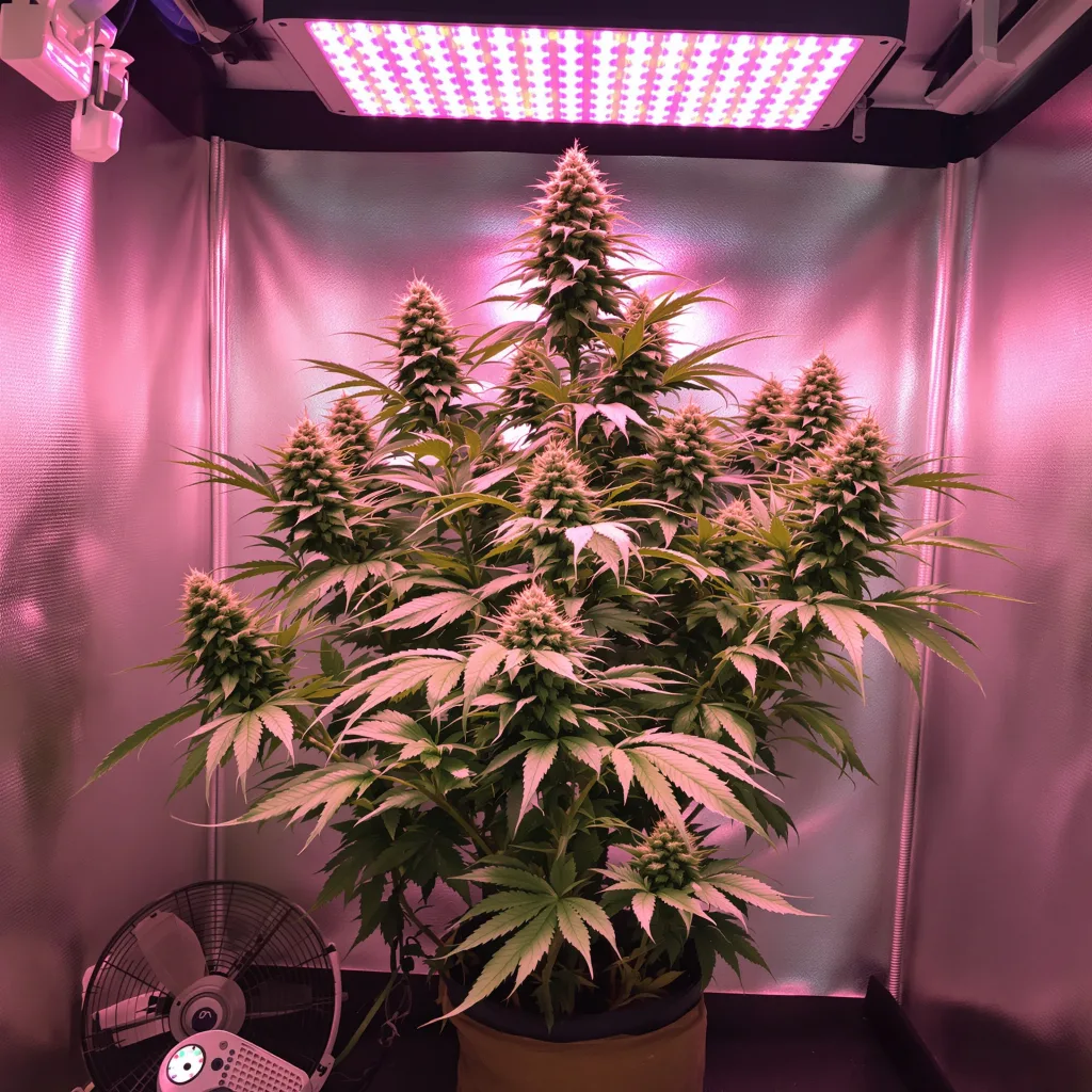 Plante de cannabis Snow Diesel en floraison — 120-180 cm féminisée