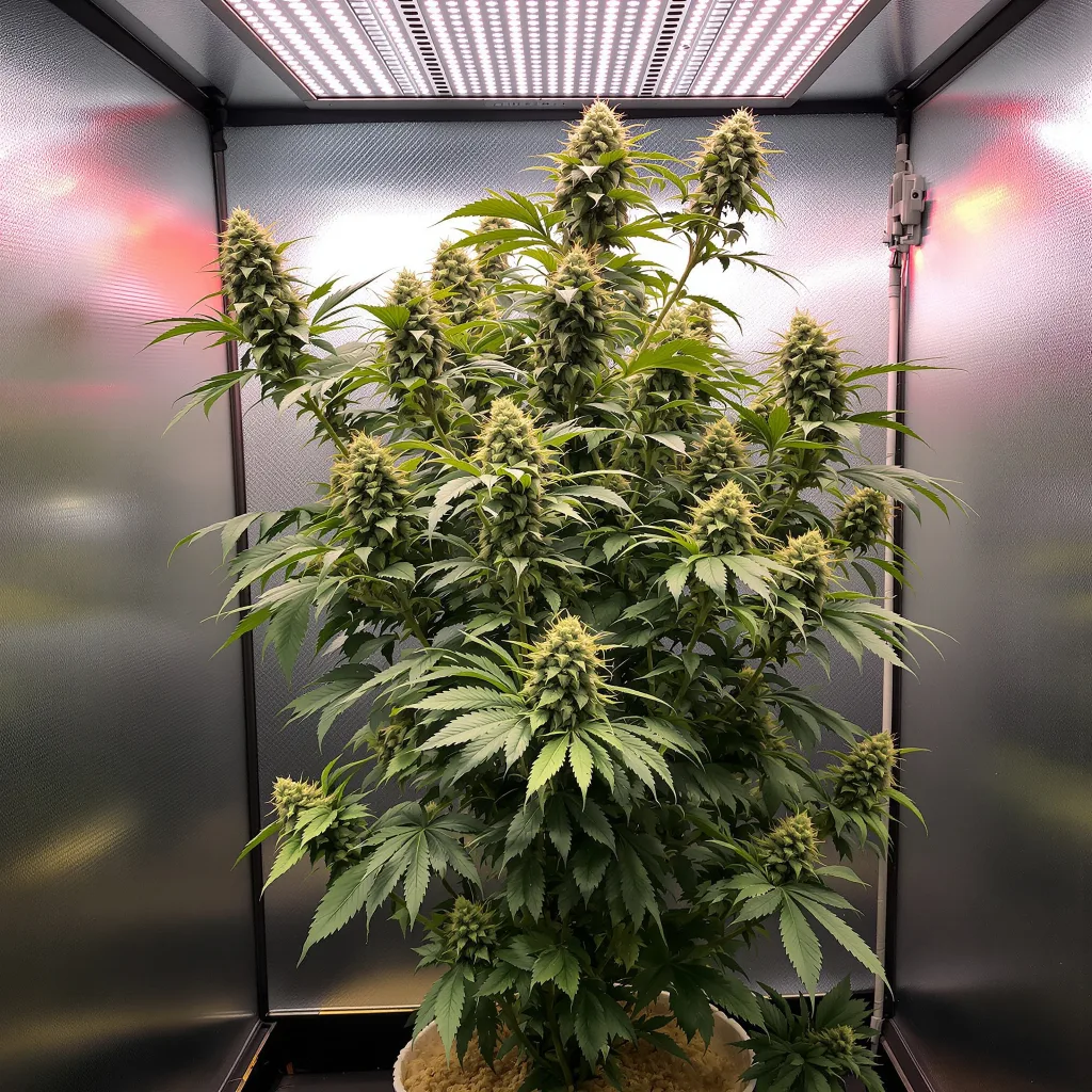 Plante de cannabis Sour Ape en floraison — 120-180 cm féminisée