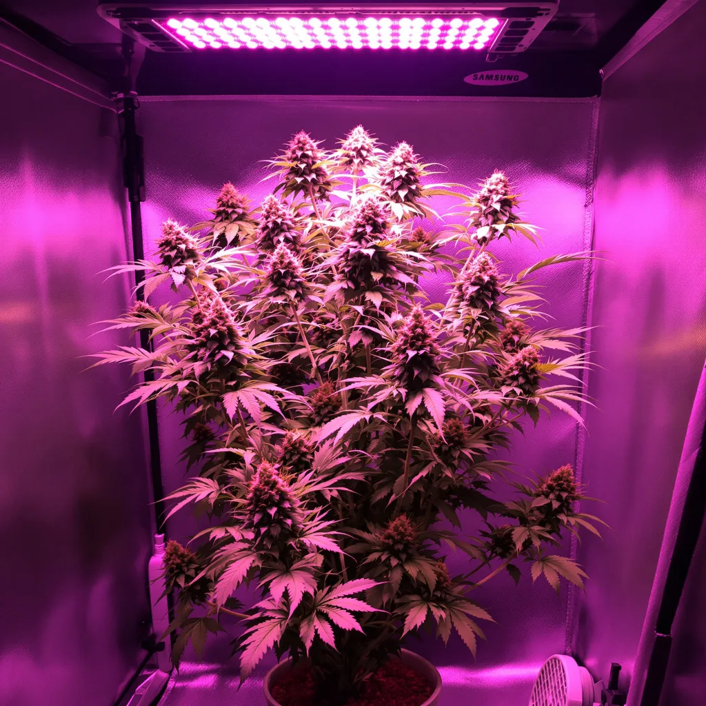 Plante de cannabis Sour Bubba en floraison — 120-180 cm féminisée