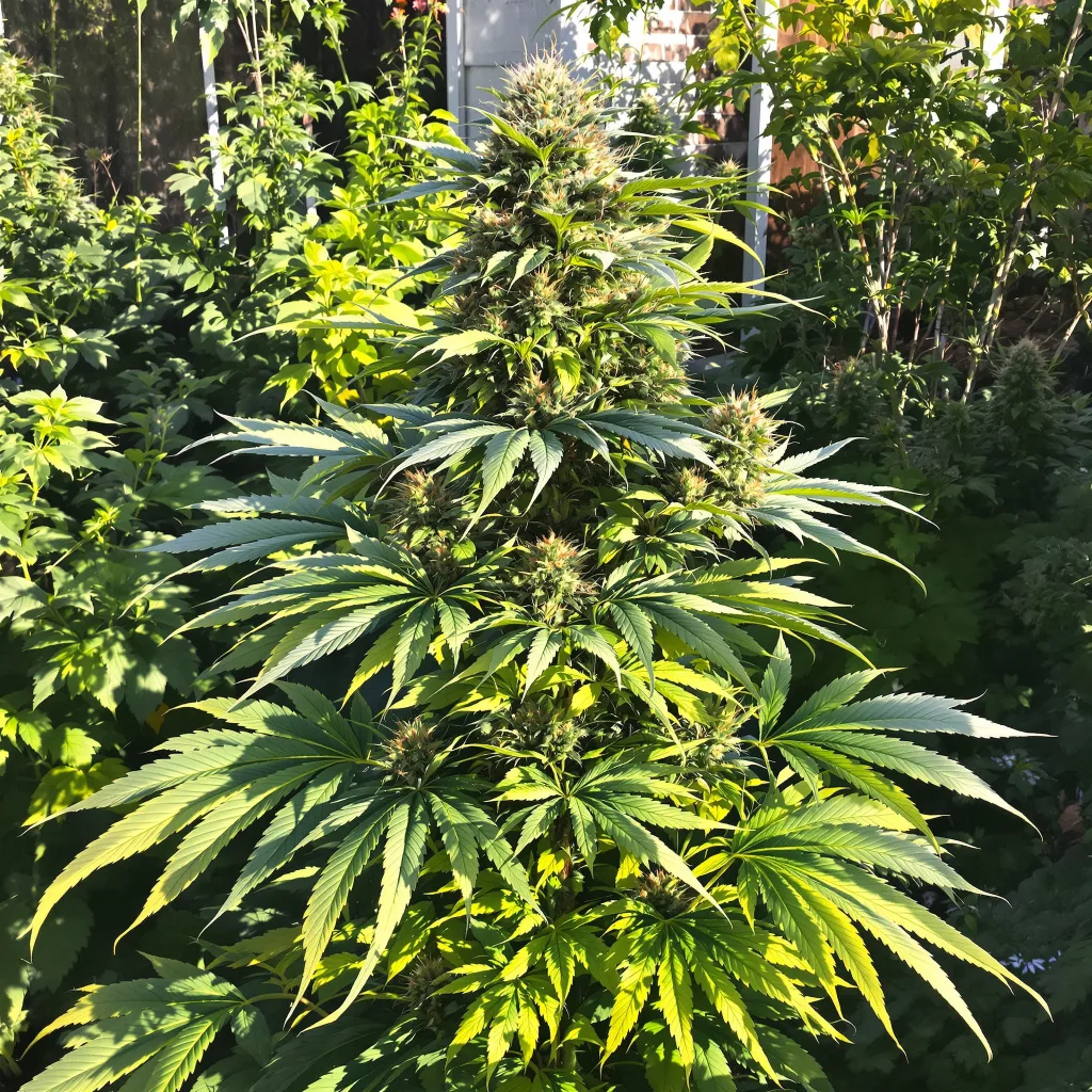 Sour Bubble 81% indica / 19% sativa — fleur avec trichomes visibles