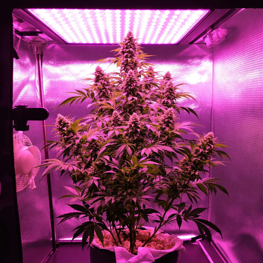 Plante de cannabis Sour Tsunami CBD en floraison — 120-180 cm féminisée