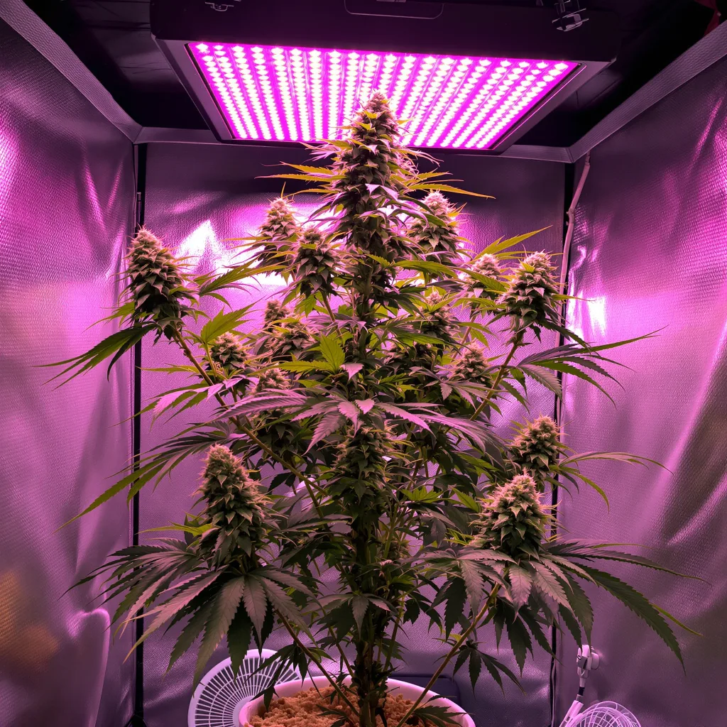 Plante de cannabis Space Bomb en floraison — 120-180 cm féminisée