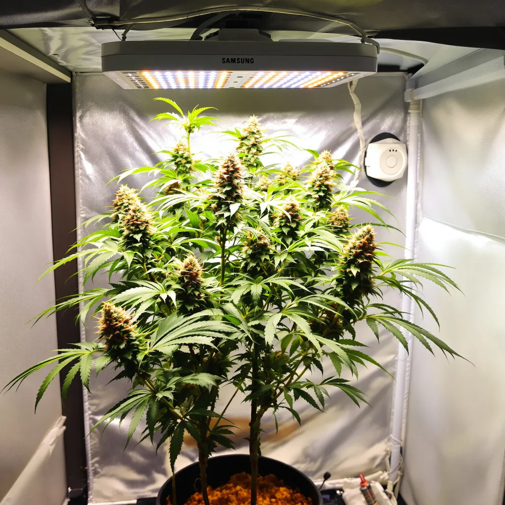 Plante de cannabis Space Candy en floraison — 120-180 cm féminisée