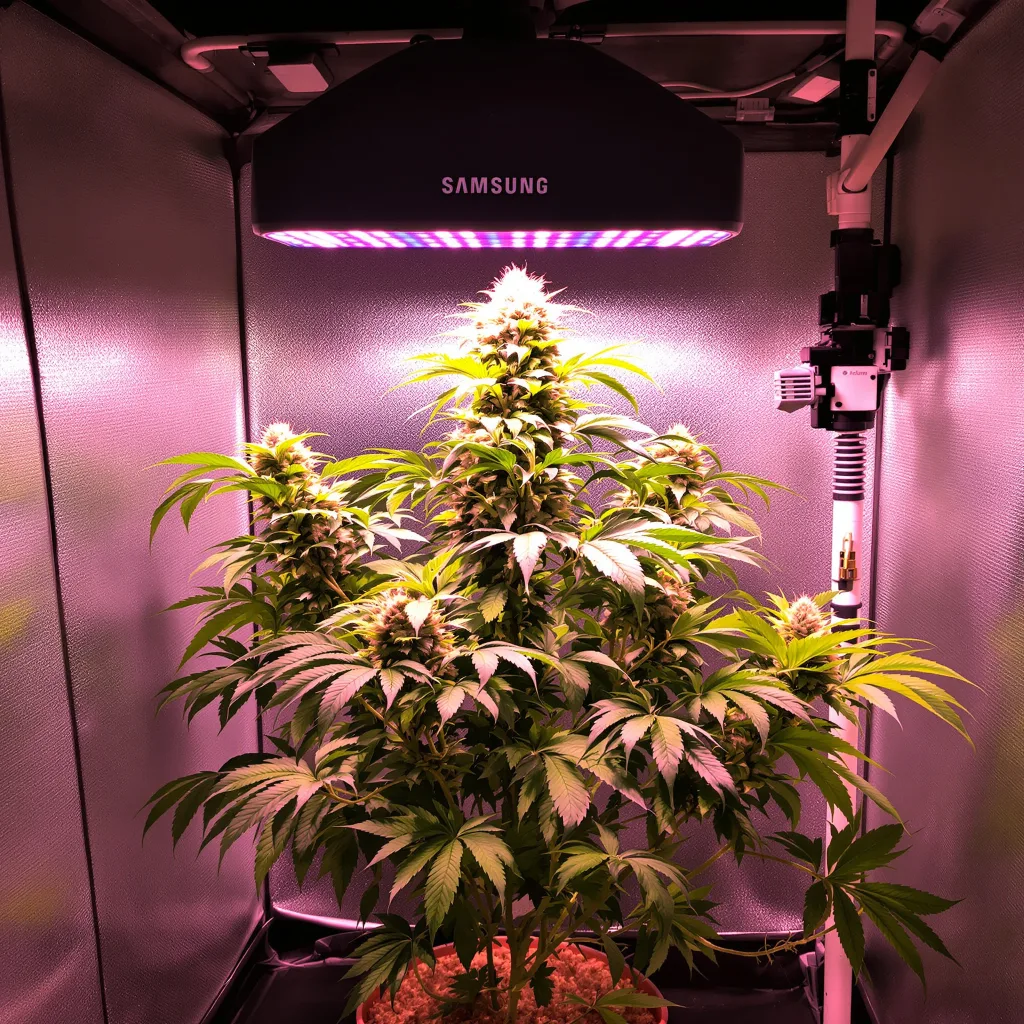 Plante de cannabis Special Reserve Black Lime en floraison — 90-130 cm féminisée