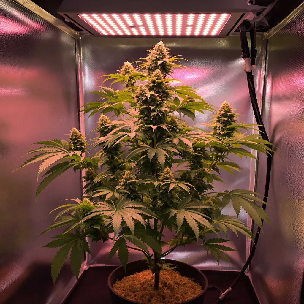 Plante de cannabis Star Berry en floraison — 90-130 cm féminisée