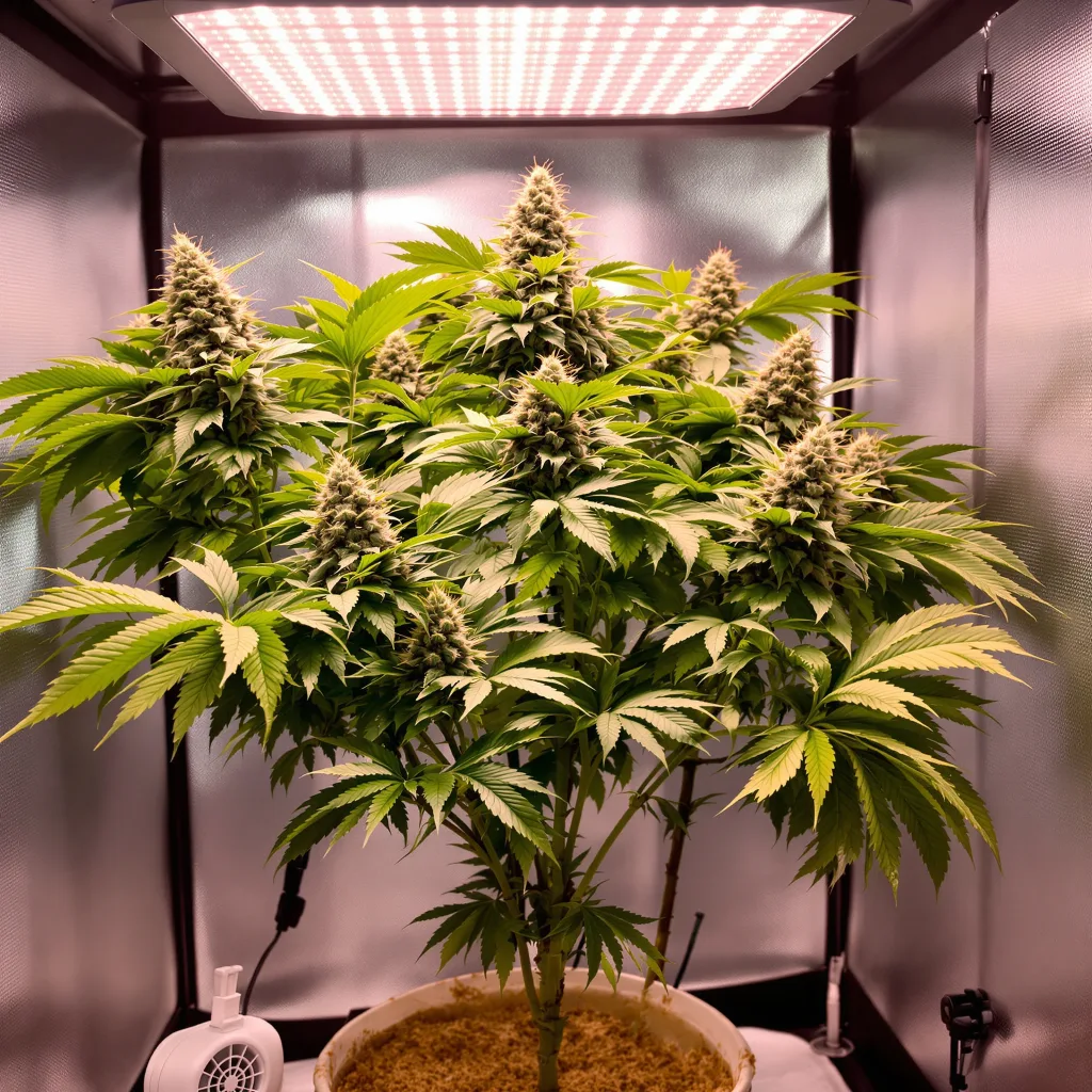 Plante de cannabis Star Killer en floraison — 90-130 cm féminisée