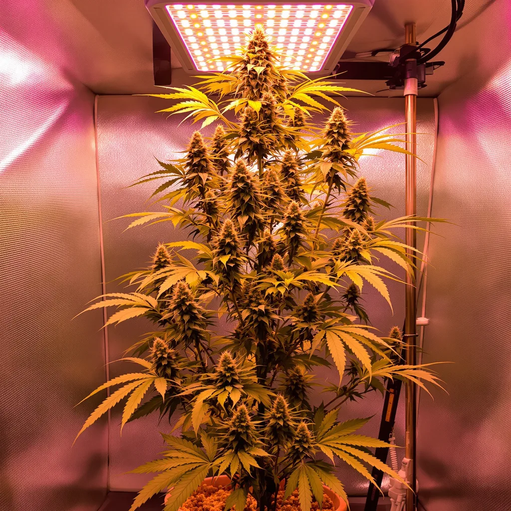 Plante de cannabis Stardawg en floraison — 150-200 cm féminisée