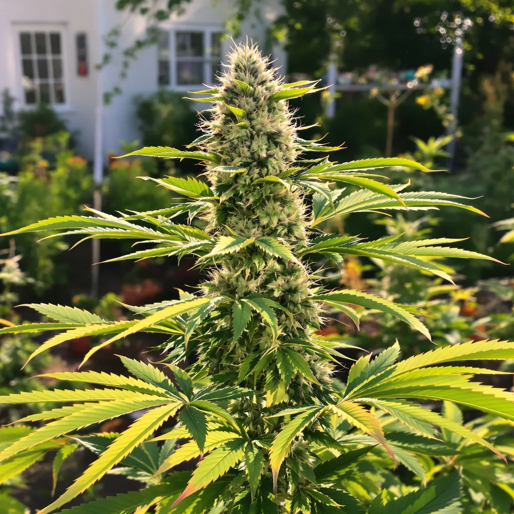 Stephen Hawking Kush CBD 49% indica / 51% sativa — fleur avec trichomes visibles