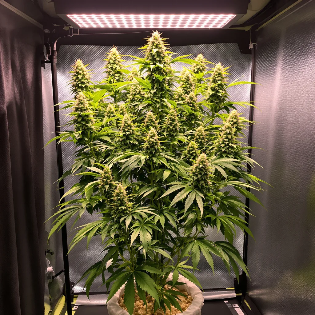 Plante de cannabis Steve's Dream Queen en floraison — 150-200 cm féminisée