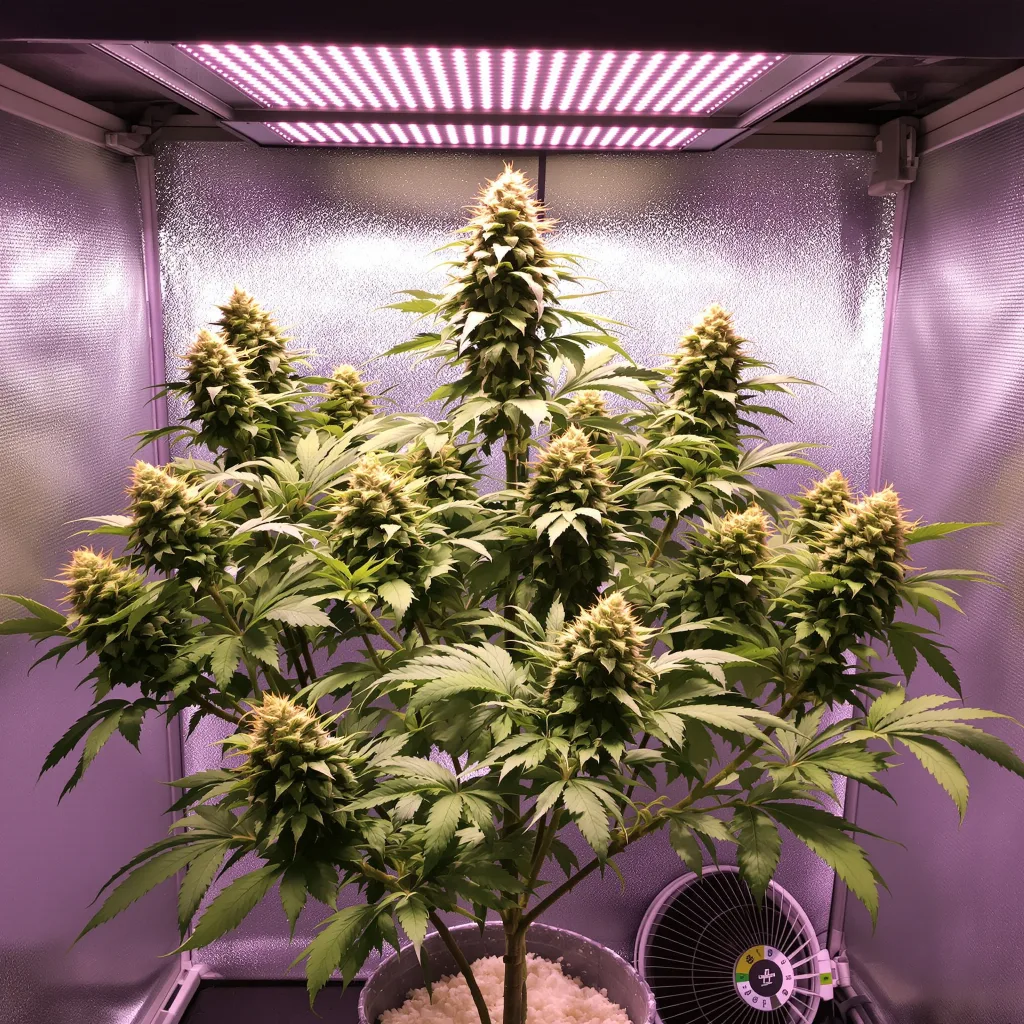 Plante de cannabis Strawberry Diesel en floraison — 120-180 cm féminisée