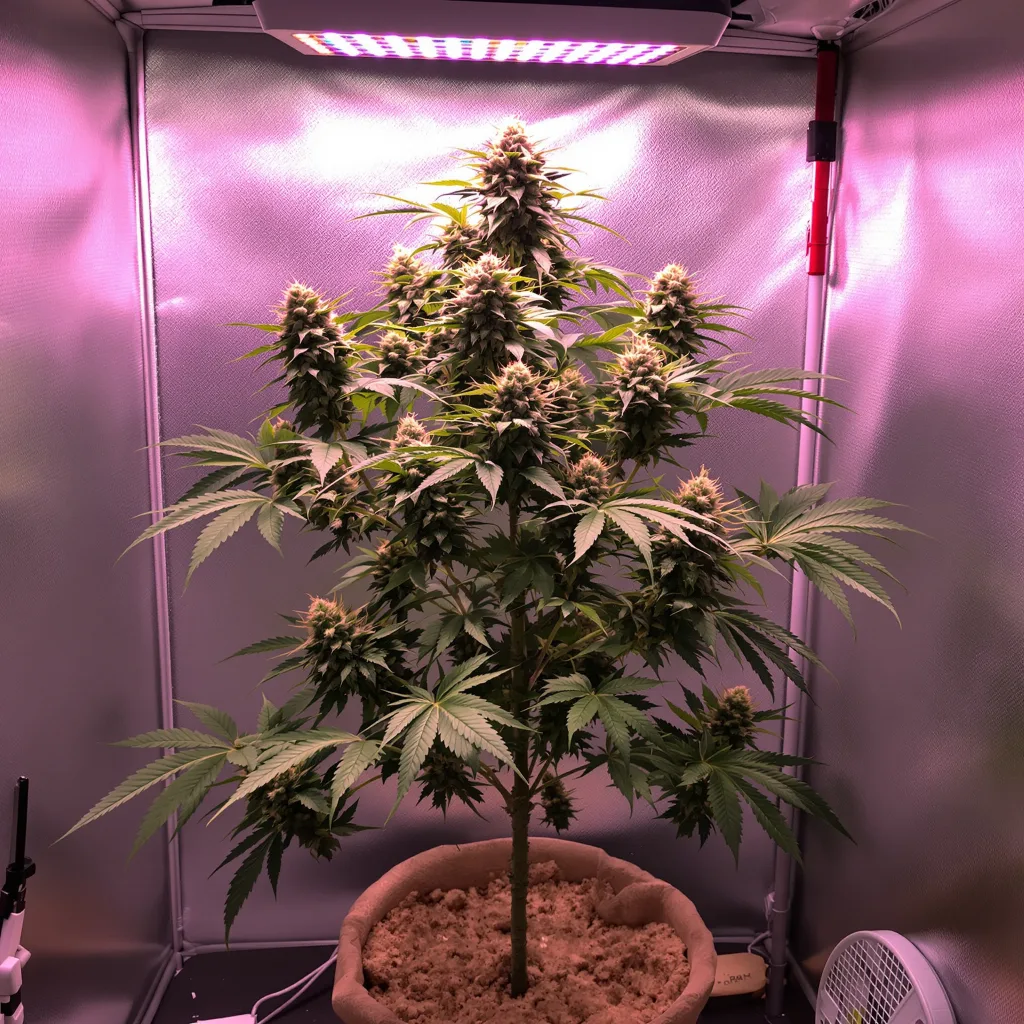 Plante de cannabis Sugar Shack en floraison — 90-130 cm féminisée