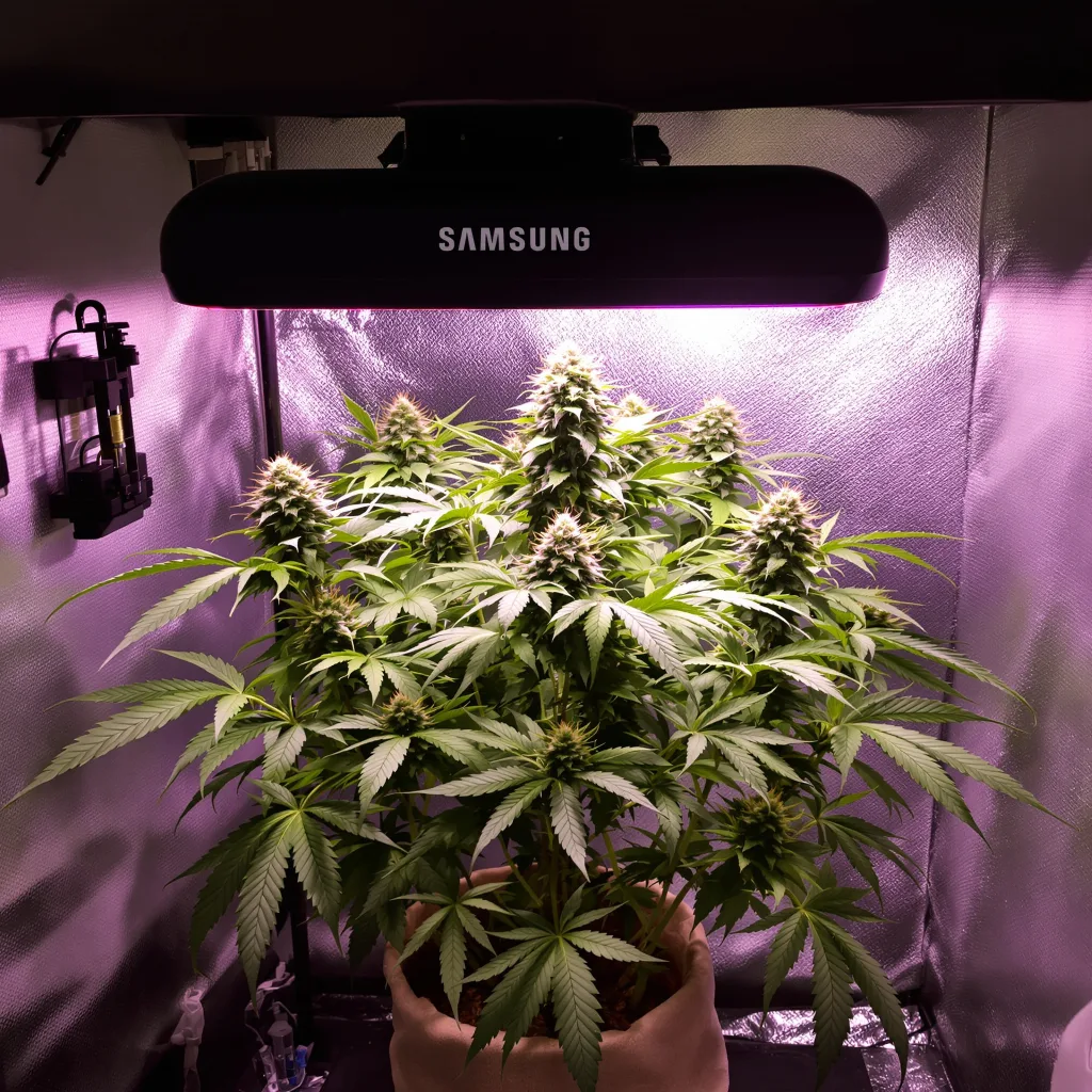 Plante de cannabis Super Blue Dream en floraison — 90-130 cm féminisée