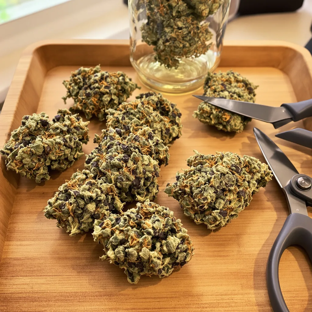 Super Bud 78% indica / 22% sativa — fleur avec trichomes visibles