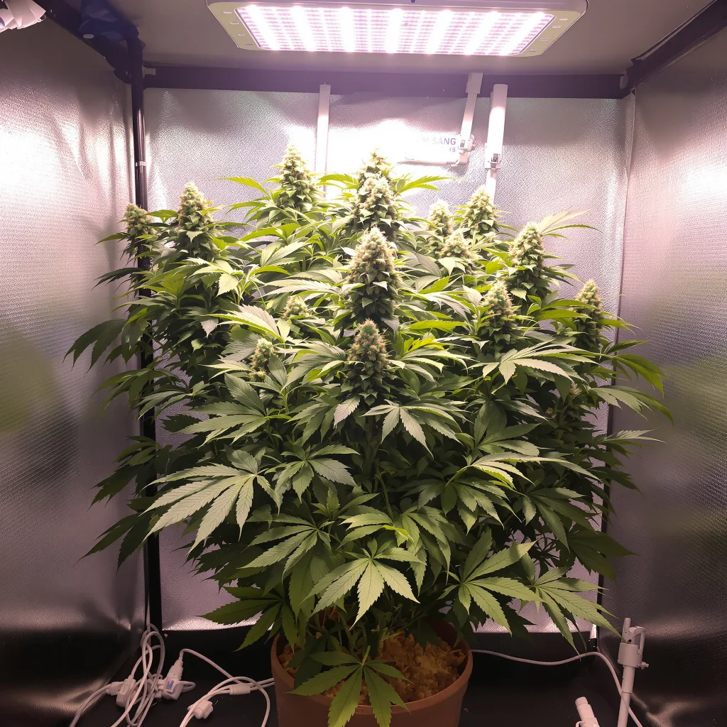 Plante de cannabis Super Bud en floraison — 60-100 cm autofloraison