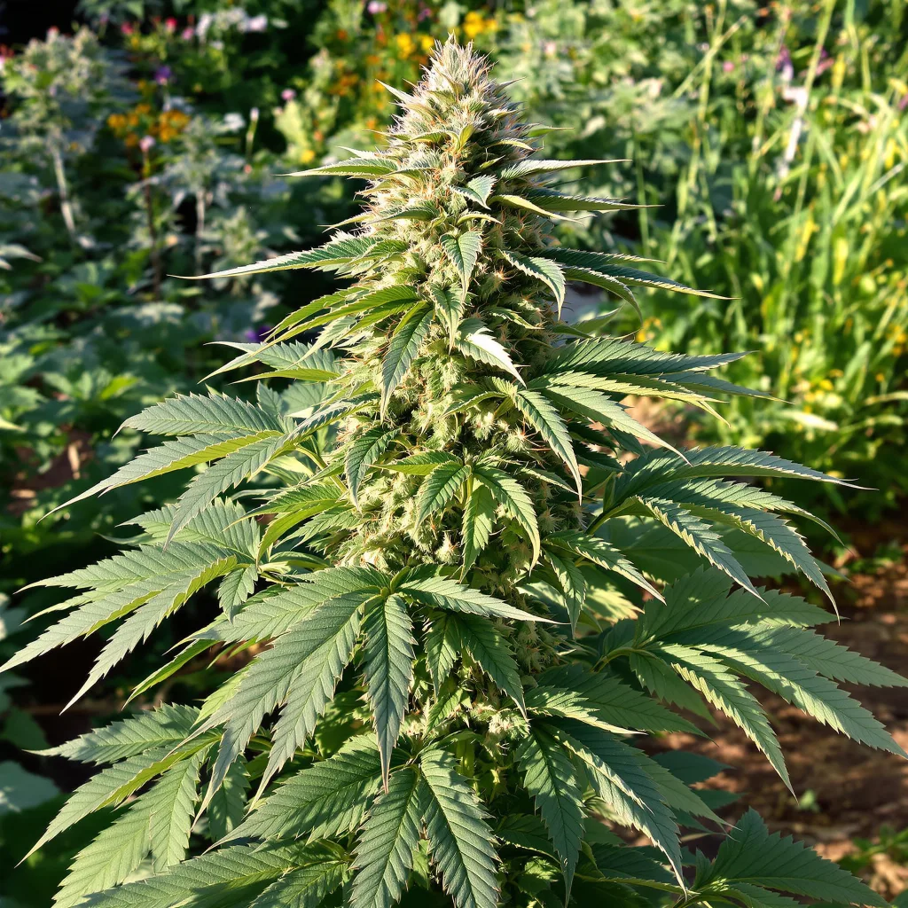 Super Bud 78% indica / 22% sativa — fleur avec trichomes visibles