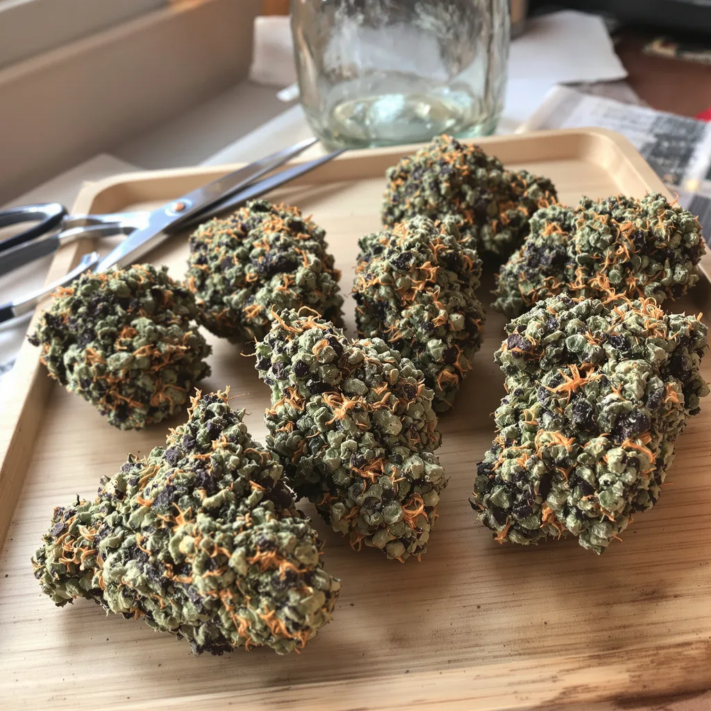 Super Bud 78% indica / 22% sativa — fleur avec trichomes visibles
