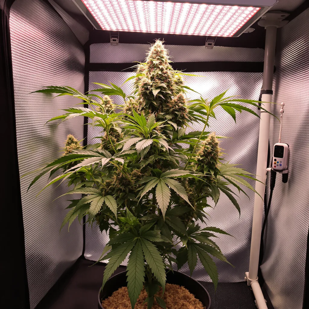 Plante de cannabis Super Kush en floraison — 90-130 cm féminisée