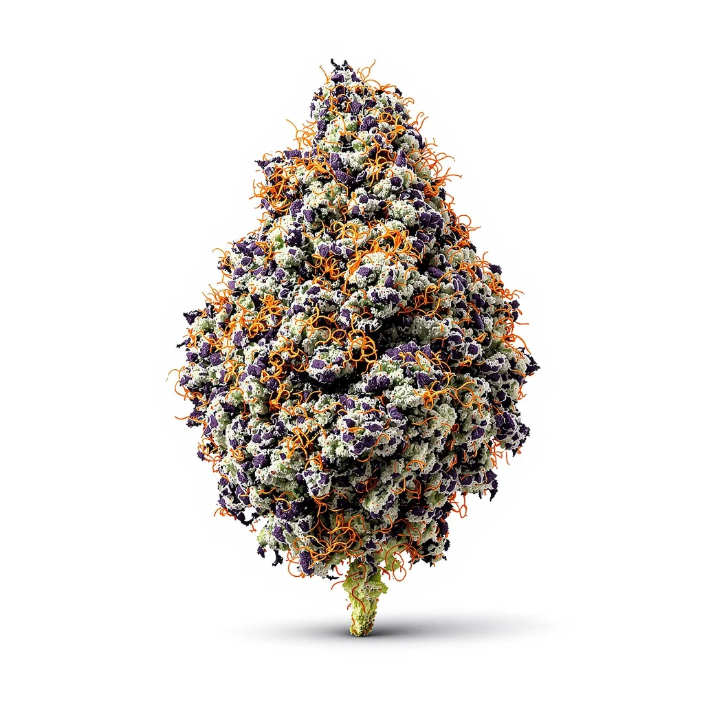 Supergirl 88% indica / 12% sativa — fleur avec trichomes visibles