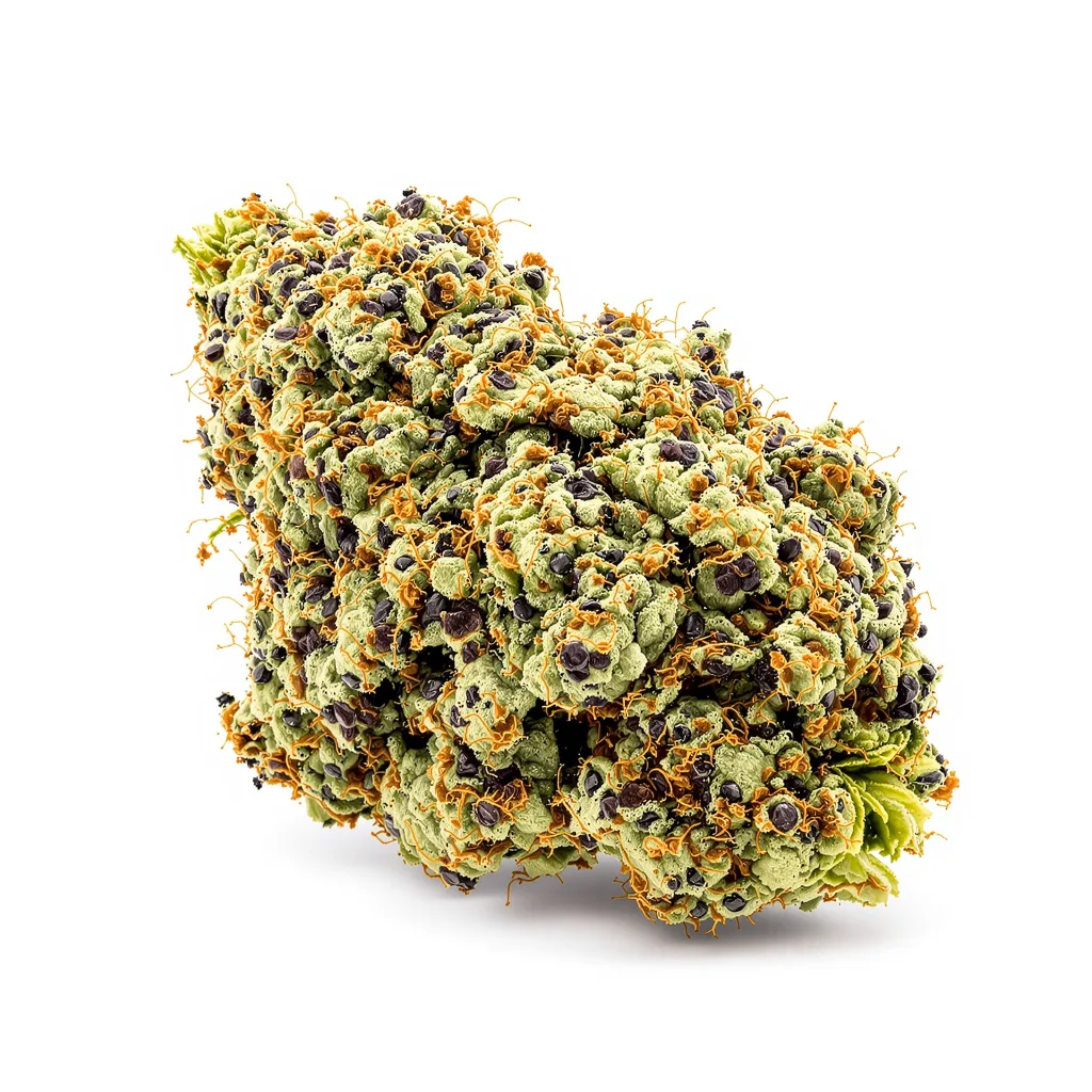 Supergirl 88% indica / 12% sativa — fleur avec trichomes visibles
