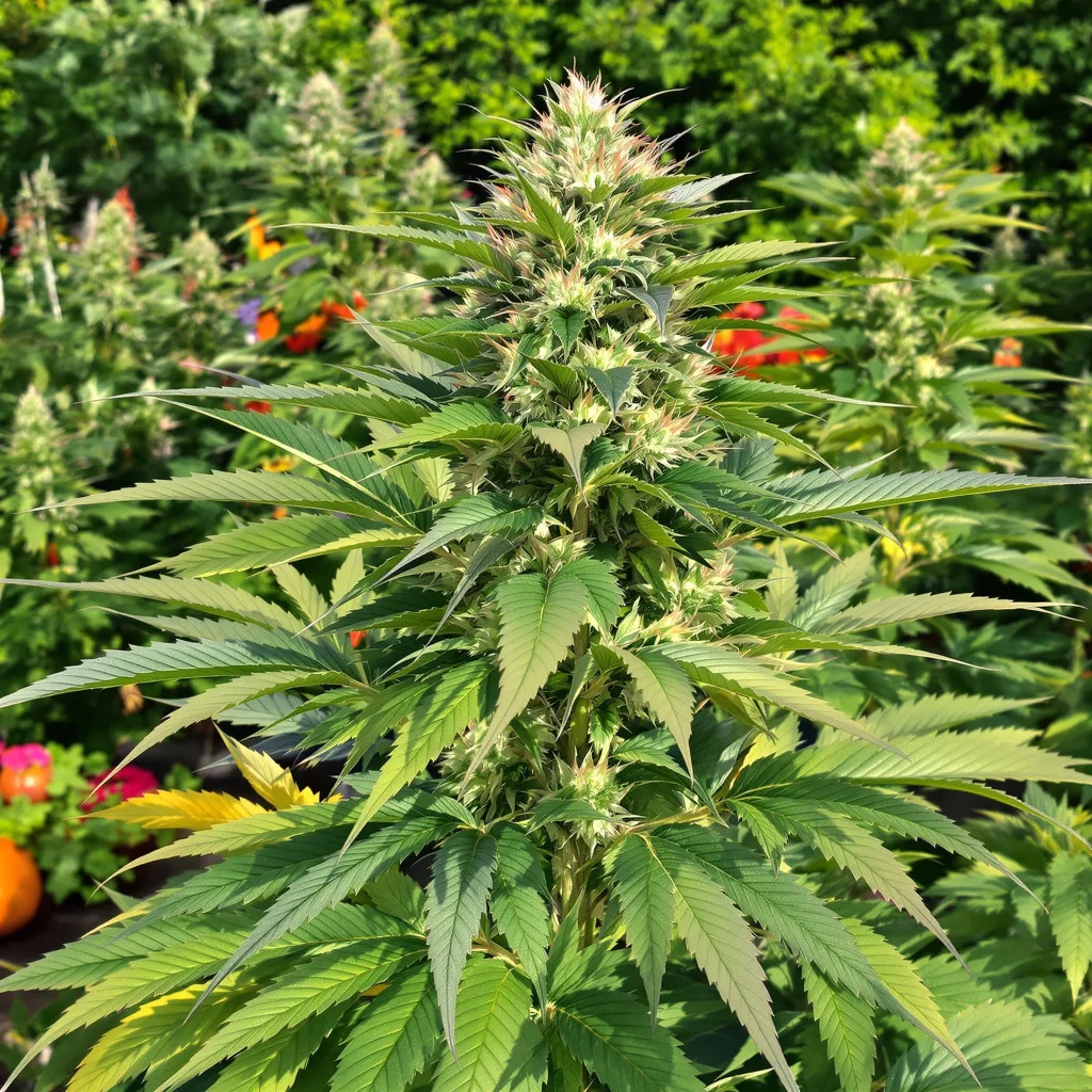Suzy Q CBD 50% indica / 50% sativa — fleur avec trichomes visibles