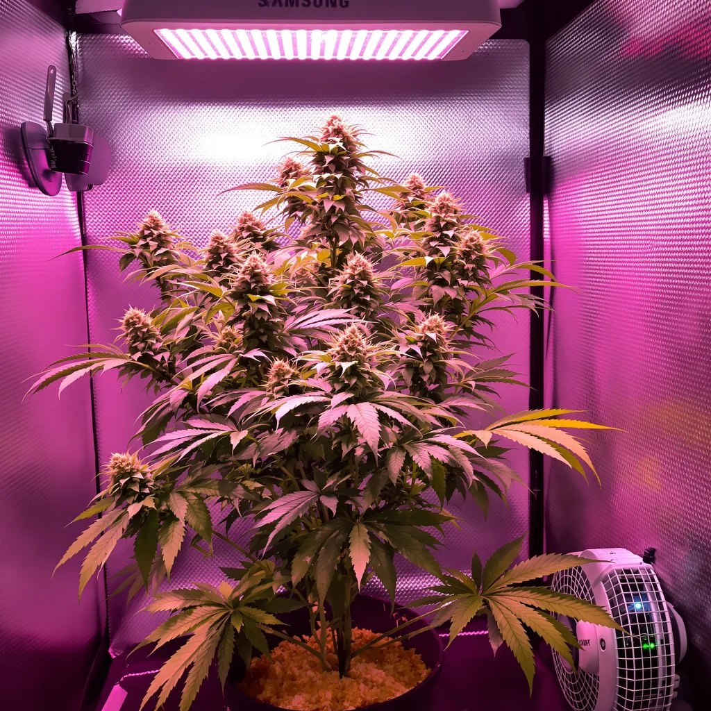 Plante de cannabis Sweet Baby Jane en floraison — 60-100 cm autofloraison