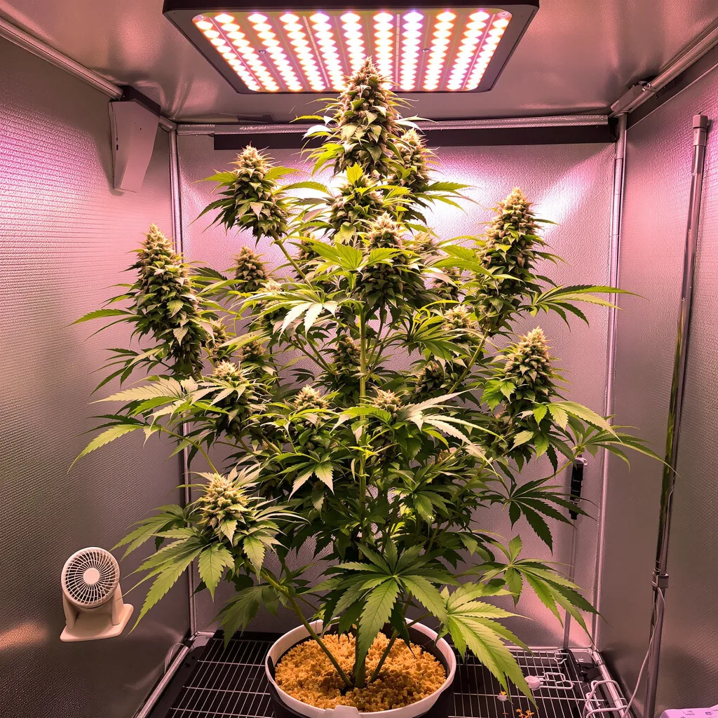 Plante de cannabis Sweet Berry en floraison — 60-100 cm autofloraison