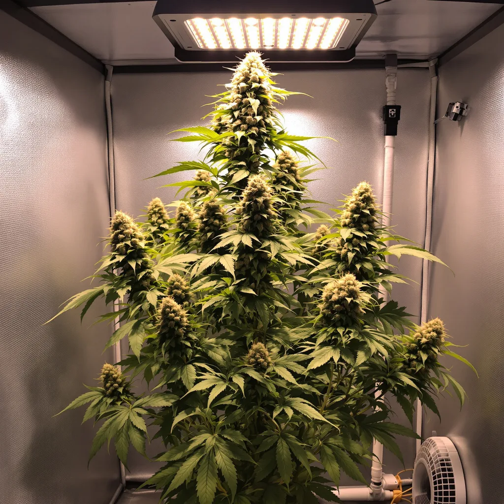 Plante de cannabis Sweet Berry en floraison — 120-180 cm féminisée
