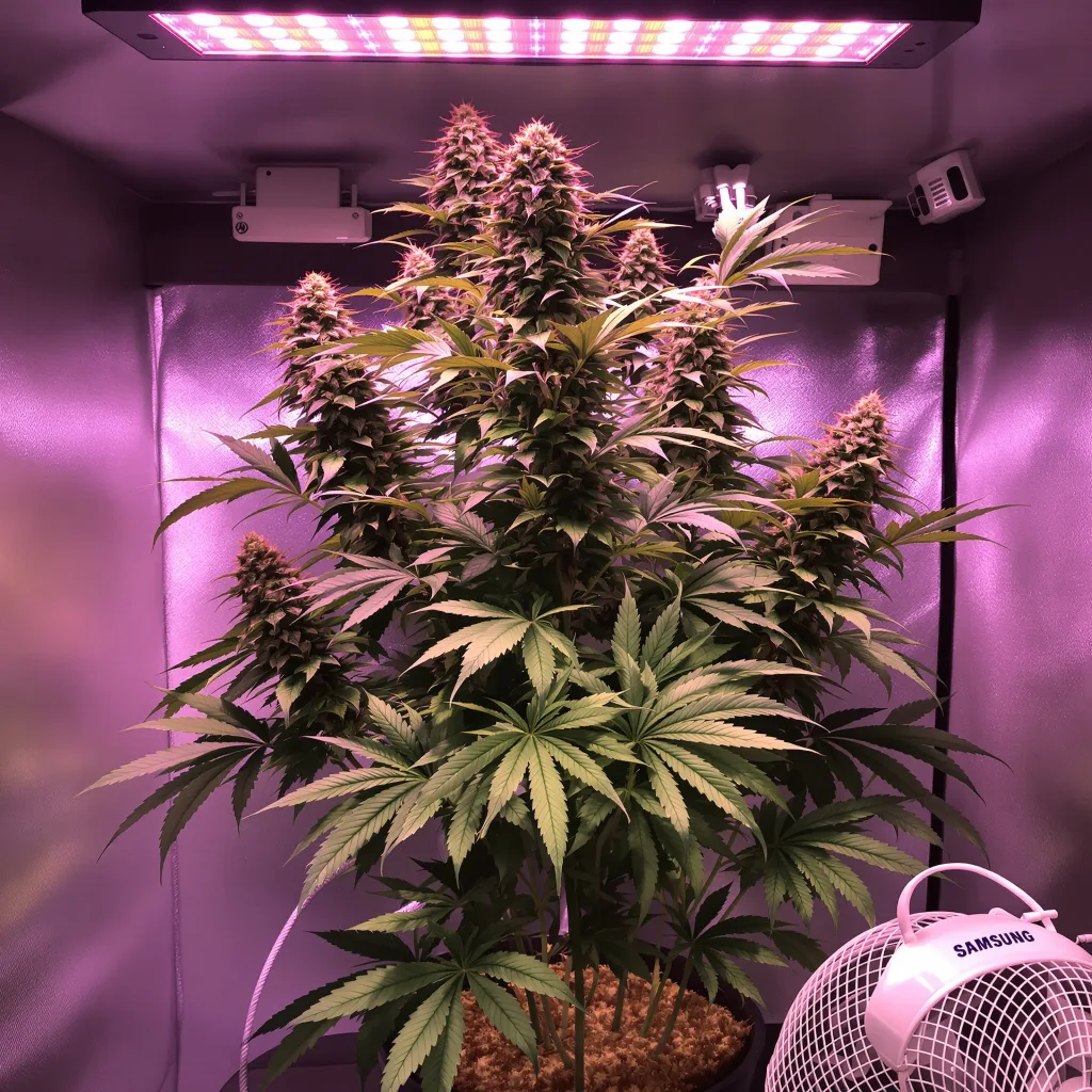Plante de cannabis Sweet Deep Grapefruit en floraison — 90-130 cm féminisée