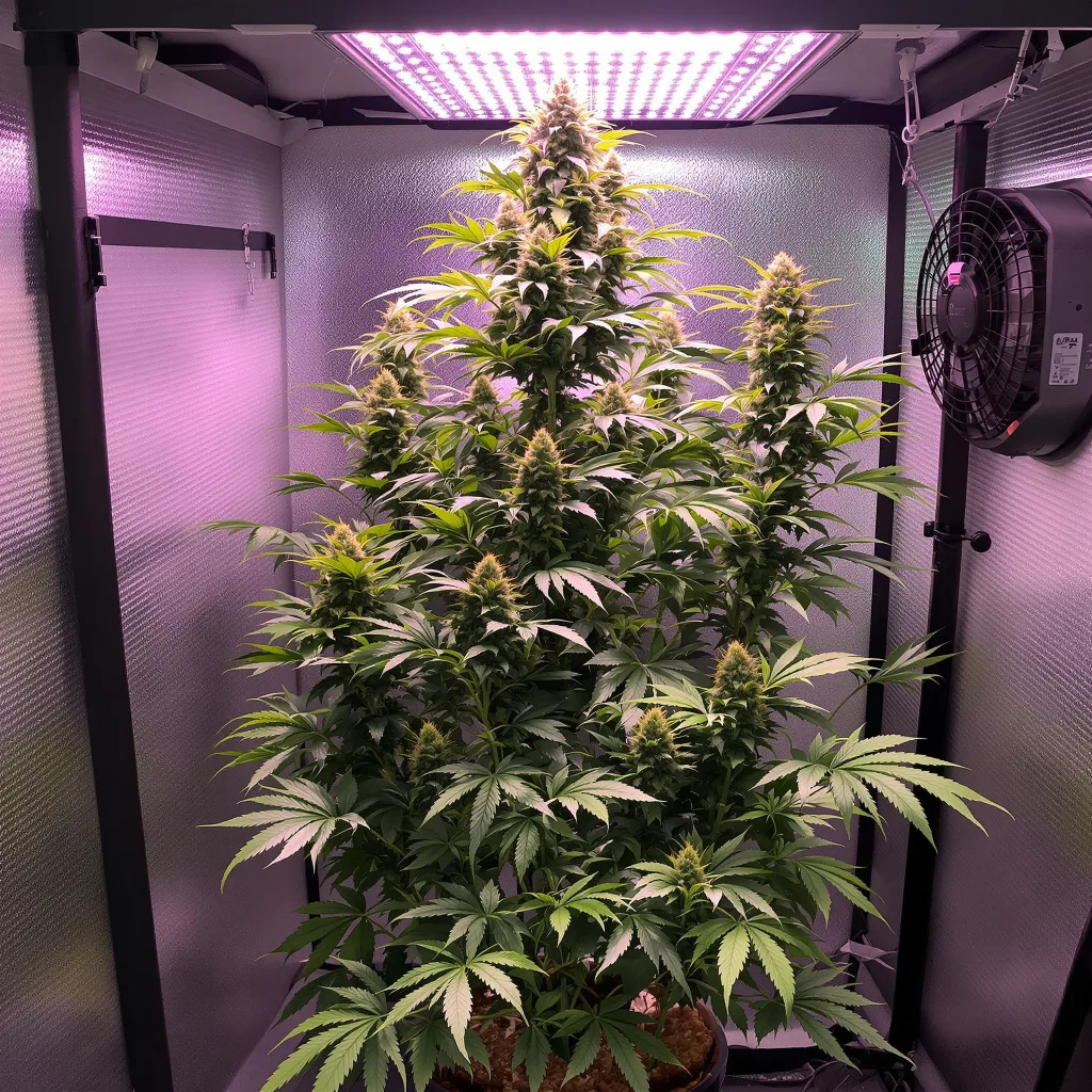Plante de cannabis Sweet Diesel en floraison — 150-200 cm féminisée