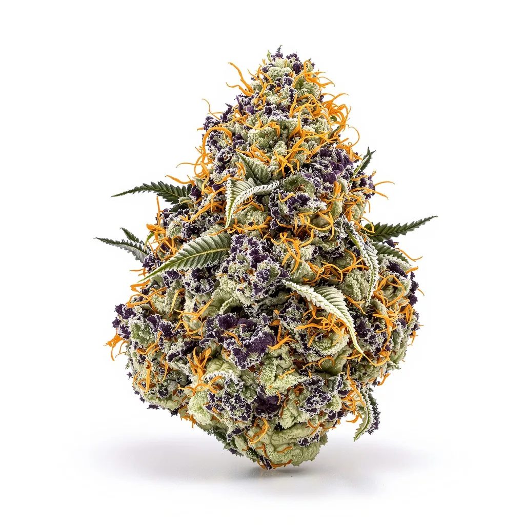 Sweet Dream 78% indica / 22% sativa — fleur avec trichomes visibles
