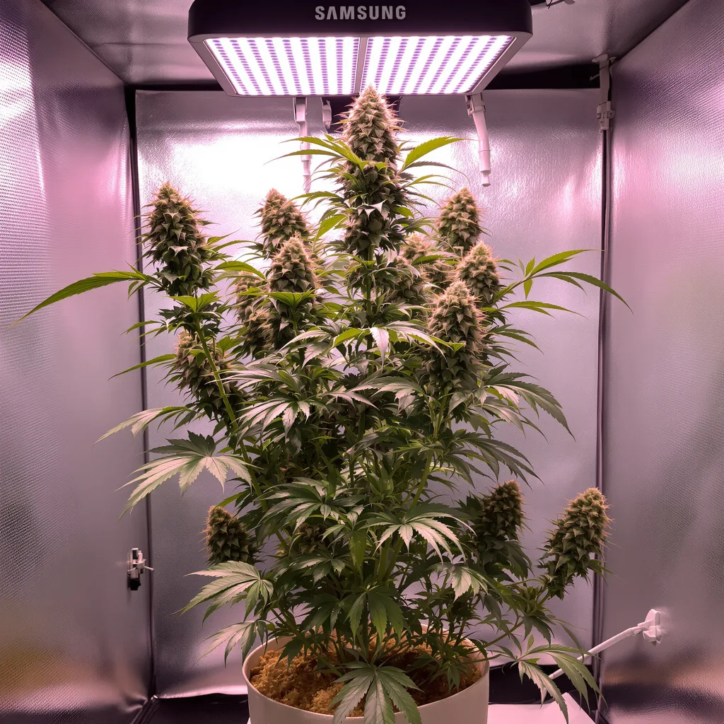 Plante de cannabis Sweet Lafayette en floraison — 90-130 cm féminisée